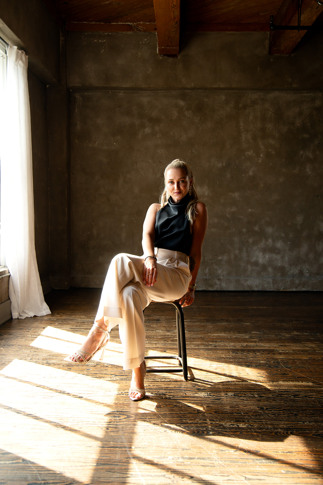 Woman celebrating a quantum leap in business success